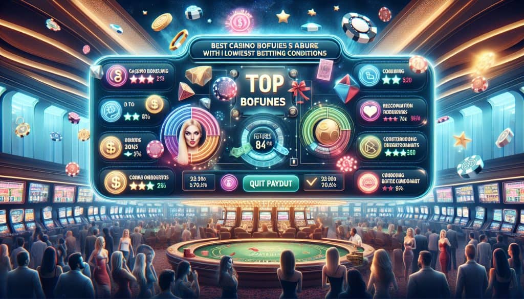 Koji su najbolji casino bonusi s najnižim uvjetima klađenja? Koji su najbolji casino bonusi s najnižim uvjetima klađenja?