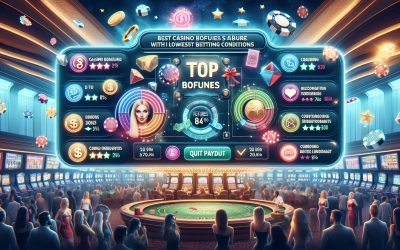 Koji su najbolji casino bonusi s najnižim uvjetima klađenja?