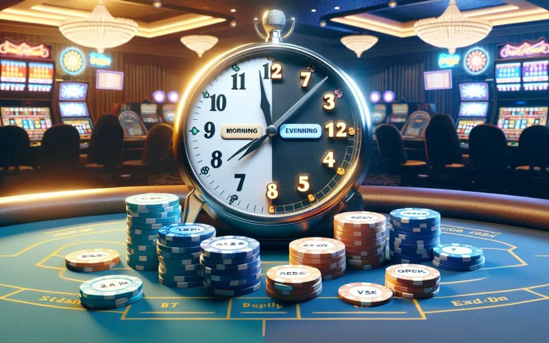 Casino ujutro vs. navečer – postoji li razlika?