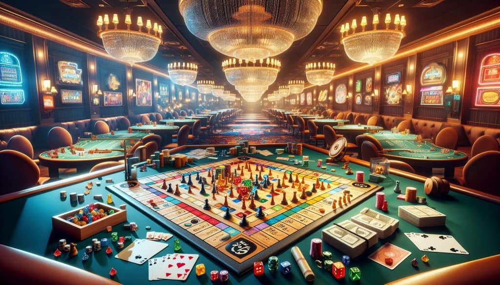 Casino igre koje pokušavaju imitirati društvene igre