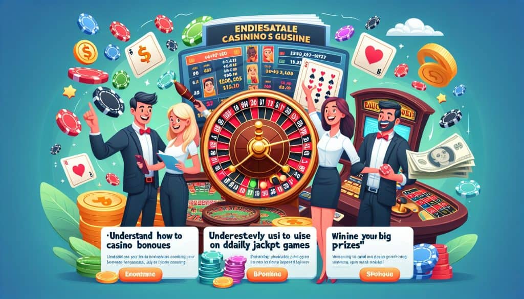 Kako iskoristiti casino bonuse na dnevnim jackpot igrama? Kako iskoristiti casino bonuse na dnevnim jackpot igrama?