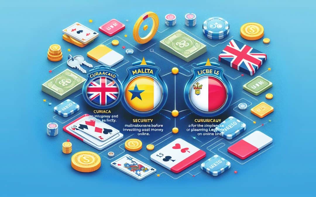 Usporedba licenci: Curaçao, Malta i UK – što znače za igrača